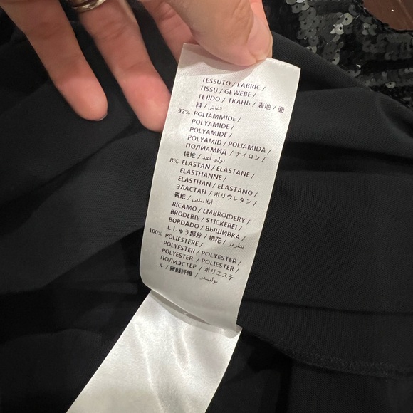 Stella McCartney Sequin and Mesh Mini Dress - Picture 6 of 12